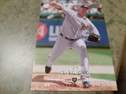 2008 UPPER DECK JON RAUCH WASHINGTON NATIONALS BASEBALL CARD# 165