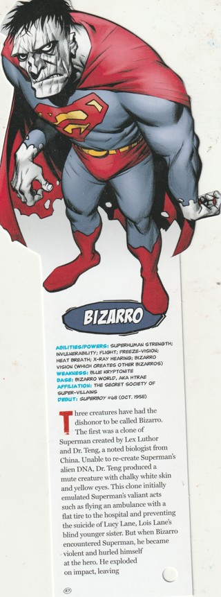 Fandex, DC Comics Card: Very Unusual Shape: BIZARRO