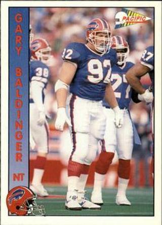 Tradingcard - NFL - 1992 Pacific #349 - Gary Baldinger RC - Buffalo Bills