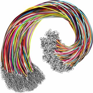 5pc Mixed Multi-Color 20nch Cord Necklaces Lot 1 (PLEASE READ DESCRIPTION