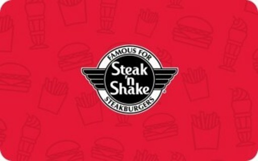Steak 'n Shake $5 ecard gift card Steak and Shake