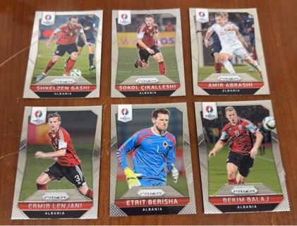 2016 Panini Prizm Euro Soccer lot