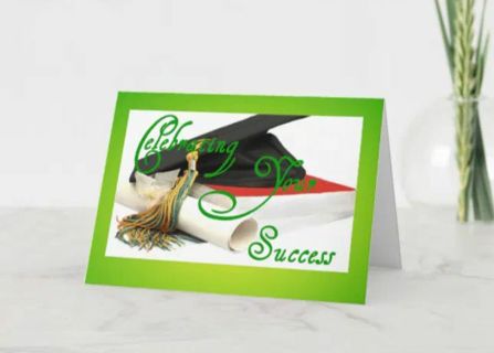 Graduation Greeting Card with Envelope