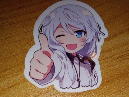 Anime 1⃣ Cool nice vinyl sticker no refunds regular mail only Very nice quality!