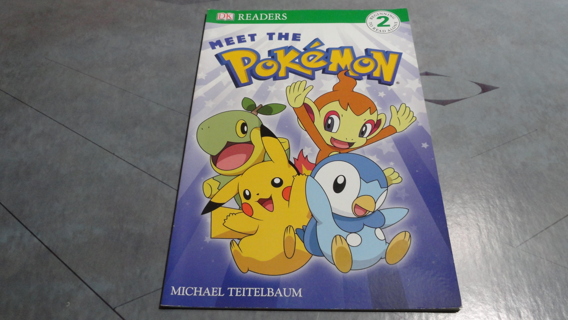 "Meet the Pokemon" book by  Michael Teitelbaum