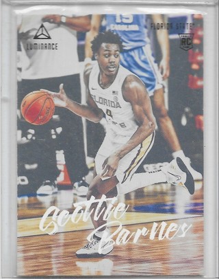 Scottie Barnes 2021-22 Chronicles Draft Luminance Black #82 