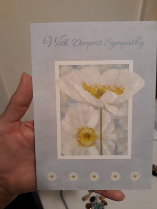 Sympathy Card w/Envelope