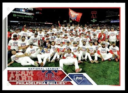 2023 Topps Series 2 Base #567 Philadelphia Phillies - Team Card