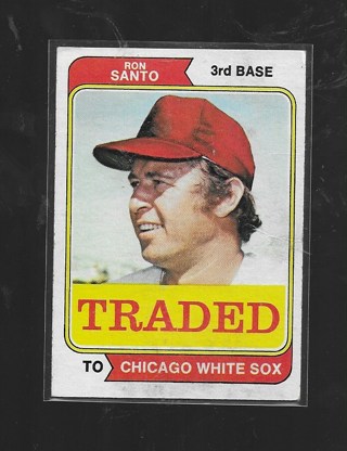 1974 TOPPS RON SANTO #270T (HOF)