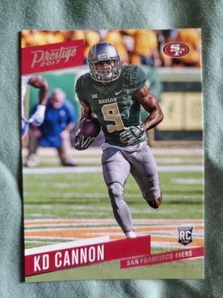 2017 Panini Prestige Rookie KD Cannon