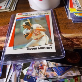 1987 topps Kmart 25th Anniversary Eddie Murray baseball card 