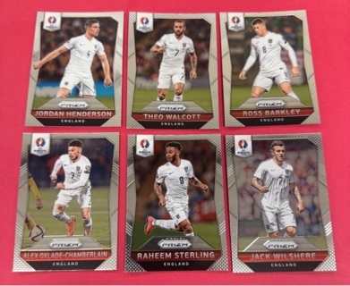 2016 Panini Prizm euro soccer lot