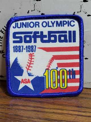 Junior Softball Patch