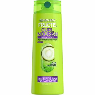 Garnier Fructis Curl Nourish Sulfate Free Moisturizing Shampoo, 12.5 Fl Oz, 1 Count 