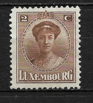 1921 Luxembourg Sc131 2c Grand Duchess Charlotte used