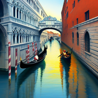 Listia Digital Collectible: The Bridge of Sighs Venice, Italy