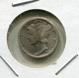 1928 S Mercury Dime-90% Silver!