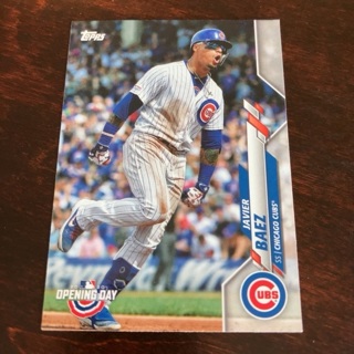 2020 Topps Opening Day - [Base] #128 Javier Baez