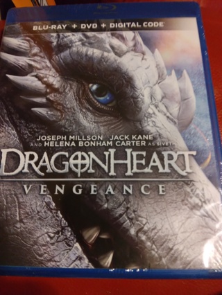 Dragonheart vengeance Blu-ray Factory sealed