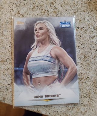 WWE 2020 Topps Dana Brooke Card