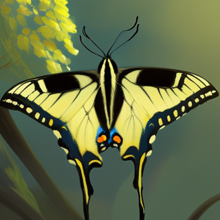 Listia Digital Collectible: Gorgeous swallow tail butterfly!