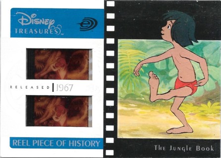 2003 Disney Treasures Reel Piece of History #PH7 The Jungle Book