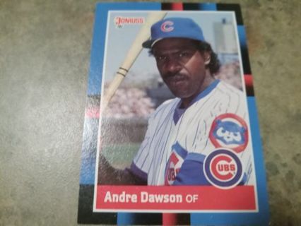 1988 DONRUSS ANDRE DAWSON CHICAGO CUBS BASEBALL CARD# 269