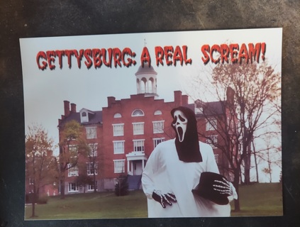 Gettysburg:A Real Scream Postcard 