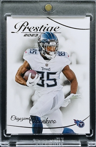 Chigoziem Okonkwo - 2023 Prestige #283 - Tennessee Titans [AA055]