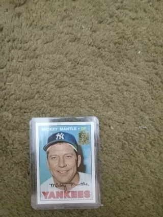 1996 Topps Mickey Mantle Card. #17of #19.