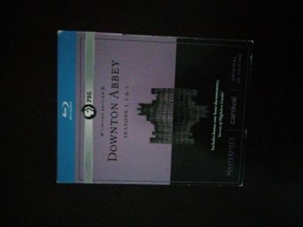 Masterpiece: Downton Abbey 9 Disk BLU-RAY BOX SET SEASONS 1-3