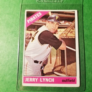 1966 - TOPPS BASEBALL CARD NO. 182 - JERRY LYNCH - PIRATES