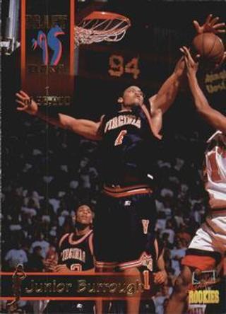 Tradingcard - 1995 Signature Rookies Draft Day #15 - Junior Burrough - Virginia Cavaliers