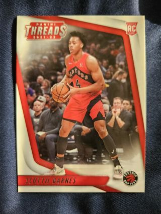 2021-22 Panini Chronicles Threads Rookie Scottie Barnes