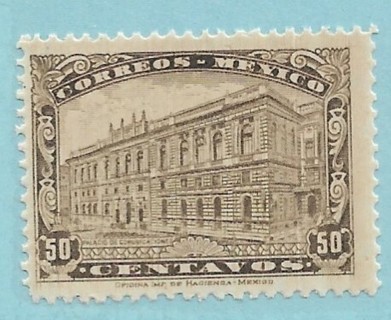 1923 Mexico Sc648 50c Communication Building MNH