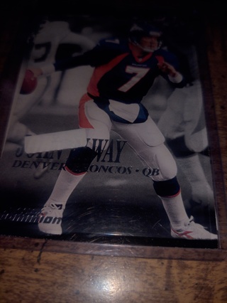 Two Card Lot football veteran John elway