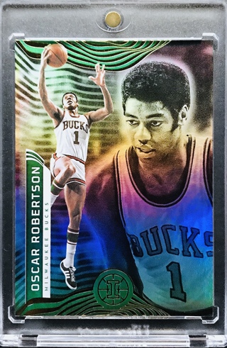 Oscar Robertson - 2021-22 Panini Illusions #122 - Milwaukee Bucks [AA048]