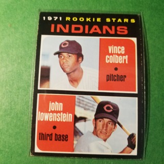 1971 Topps Vintage Baseball Card # 231 - 1971 ROOKIE STARS - INDIANS - NRMT/MT