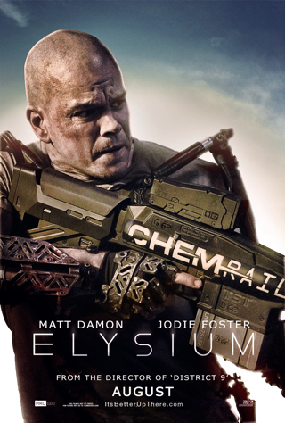 "Elysium" SD "Vudu or Movies Anywhere" Digital Code