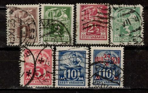 Estonia Stamps 1922-28