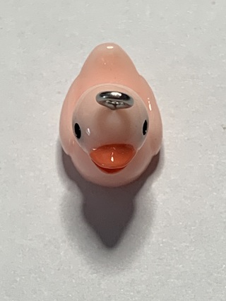 COLORED DUCK CHARM~#1~PINK~FREE SHIPPING!