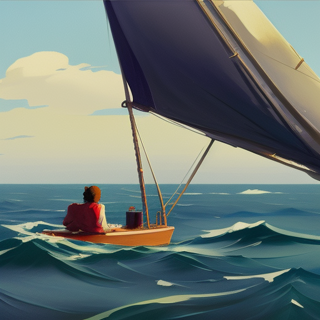 Listia Digital Collectible: A Nice Day for Sailing