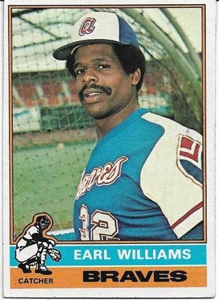 1976 TOPPS EARL WILLIAMS CARD