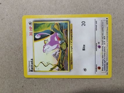 Pokemon Base Set Drowzee 61/102 #1 NM