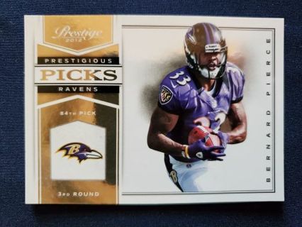 2012 Panini Prestige Prestigious Picks Bernard Pierce