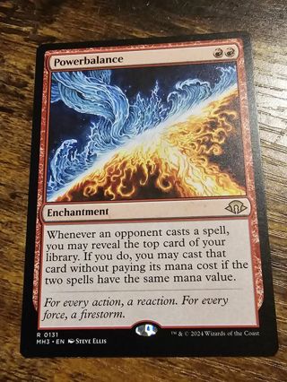 Magic the gathering mtg Powerbalance rare card Modern Horizons 3