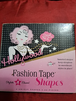 Hollywood fashion tape  shapes 