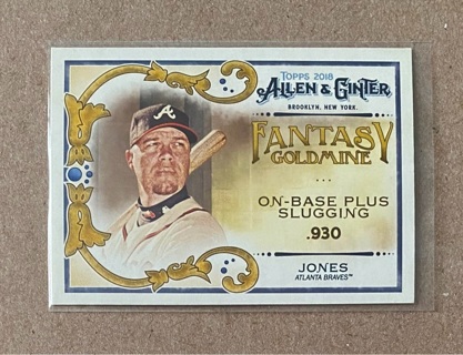 Chipper Jones insert