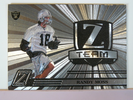  2005 Donruss Zenith "Z-Team" #ZT-20 Randy Moss (Raiders) 