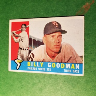 1960 - TOPPS BASEBALL CARD NO. 69 - BILLY GOODMAN - WHITE SOX